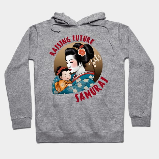 Geisha parenting Hoodie by Japanese Fever